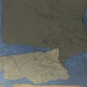 Womens Pajama Pants and Strapless Pullup Dress